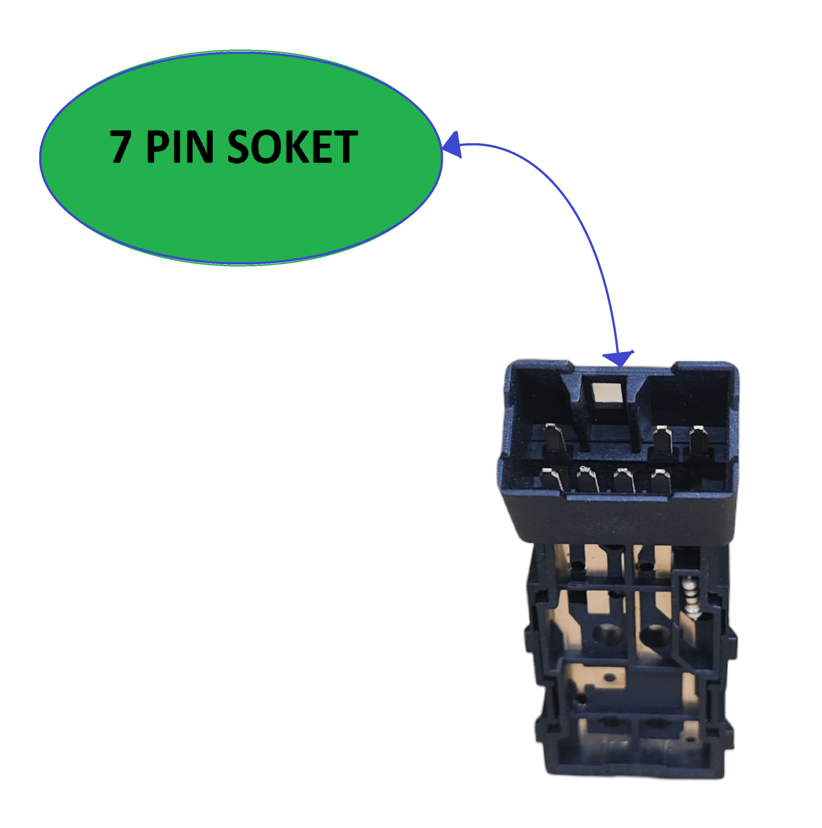 Power Window Switch, 7-Pin Socket, Rear Right/Left Side Compatible with Veirto ( 2011-2019 ) - Image 3