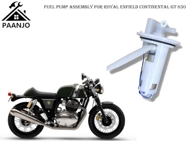 PAANJO Fuel Pump Assembly for Royal Enfield Continental GT 650, White - Image 3