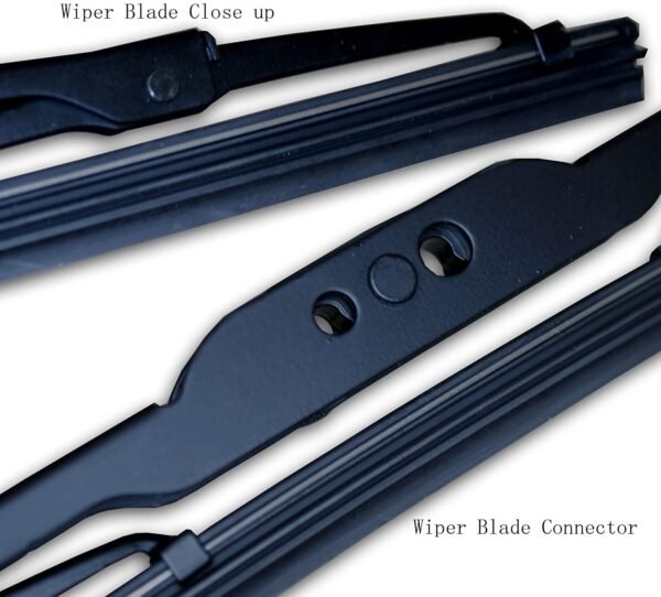 Paanjo 24x16 inch Replacement Front Wiper Blades Set for Hyundai Elite i20 (pack of 2) - Image 8