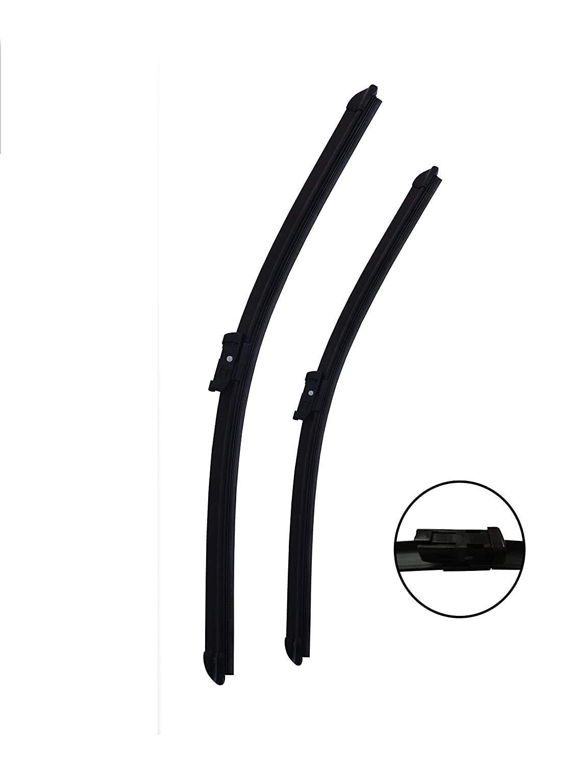 Paanjo Front Wiper Blade For Audi Q3 Size - (RH) 24"+ (LH) 21"
