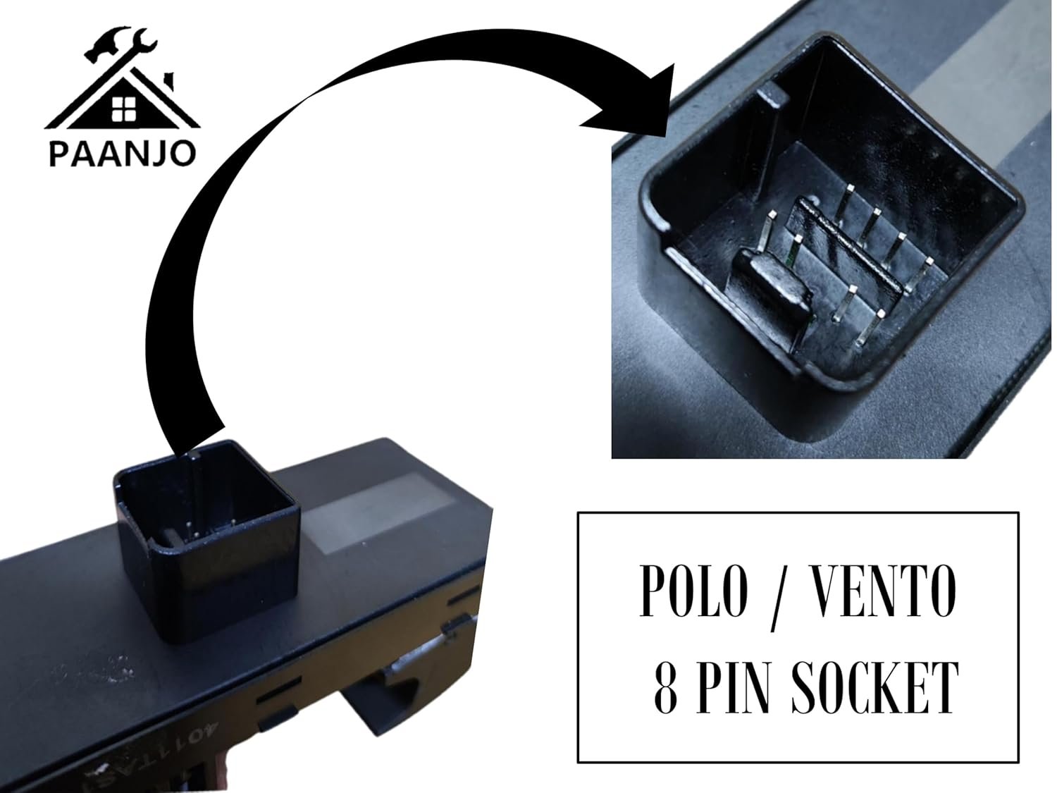 paanjo power window switch compatible for jetta 2008 TO 2019 - Image 3