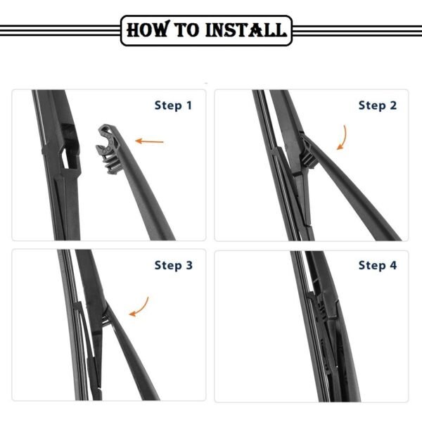 Paanjo Rear Wiper Arm Blade Compatible With Maruti Suzuki Ertiga - Image 4