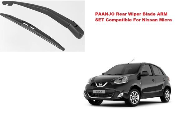 Paanjo  Rear Wiper Blade ARM SET Compatible with Nissan Micra - Image 3